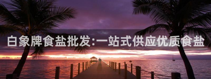 威九国际特殊奖励：白象牌食盐批发:一站式供应优质食盐